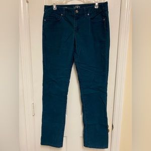 LOFT Dark Teal Corduroy’s